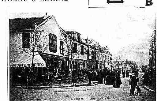 Ville de BONNEUILSURMARNE Carte postale ancienne Ville de BONNEUILSURMARNE Carte postale ancienne