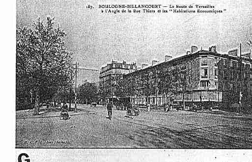 Ville de BOULOGNEBILLANCOURT Carte postale ancienne