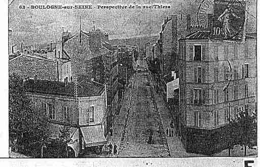 Ville de BOULOGNEBILLANCOURT Carte postale ancienne