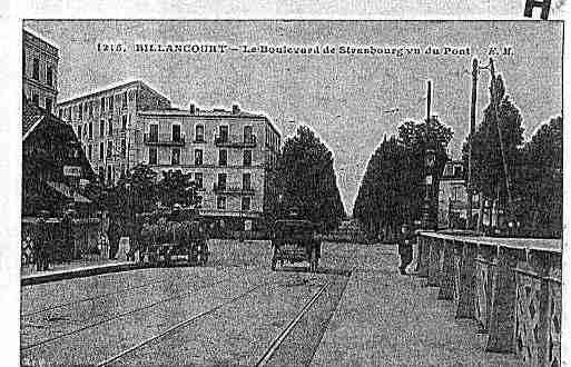 Ville de BOULOGNEBILLANCOURT Carte postale ancienne