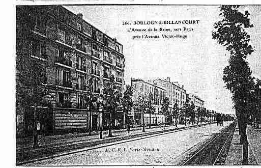 Ville de BOULOGNEBILLANCOURT Carte postale ancienne