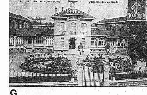 Ville de BOULOGNEBILLANCOURT Carte postale ancienne