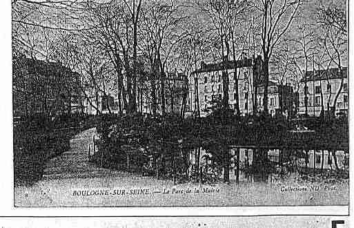 Ville de BOULOGNEBILLANCOURT Carte postale ancienne