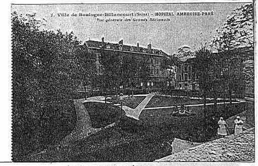 Ville de BOULOGNEBILLANCOURT Carte postale ancienne