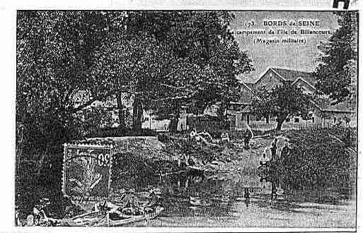 Ville de BOULOGNEBILLANCOURT Carte postale ancienne