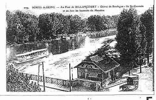 Ville de BOULOGNEBILLANCOURT Carte postale ancienne