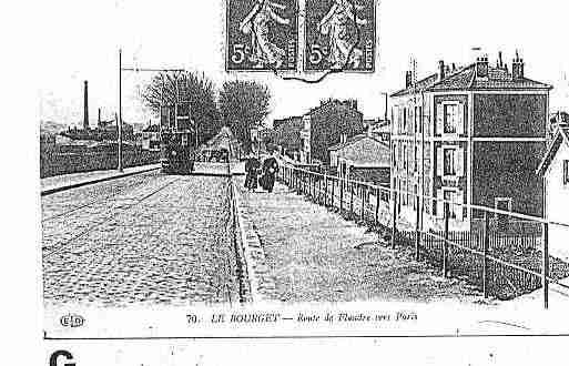 Ville de BOURGET(LE) Carte postale ancienne