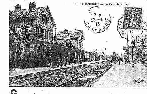 Ville de BOURGET(LE) Carte postale ancienne