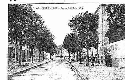 Ville de BOURGLAREINE Carte postale ancienne