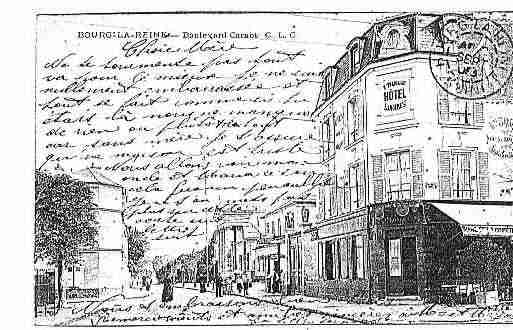 Ville de BOURGLAREINE Carte postale ancienne