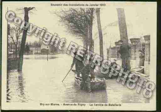 Ville de BRYSURMARNE Carte postale ancienne