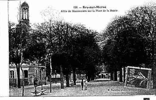 Ville de BRYSURMARNE Carte postale ancienne