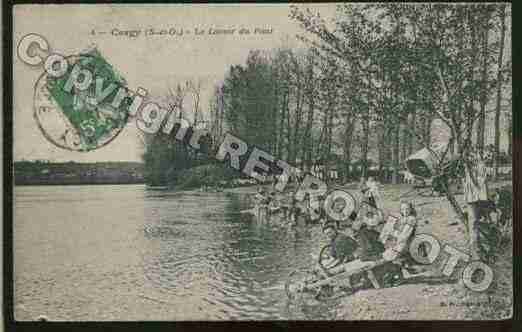 Ville de CERGY Carte postale ancienne