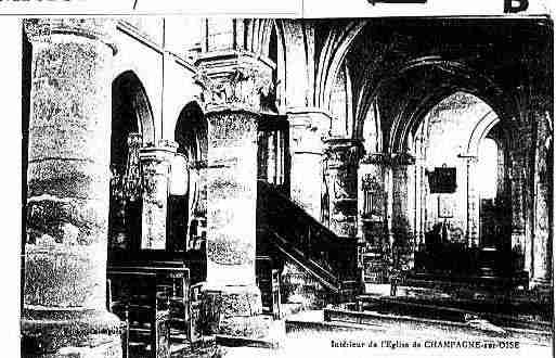 Ville de CHAMPAGNESUROISE Carte postale ancienne