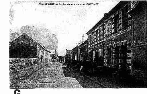 Ville de CHAMPAGNESUROISE Carte postale ancienne