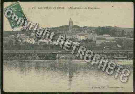 Ville de CHAMPAGNESUROISE Carte postale ancienne