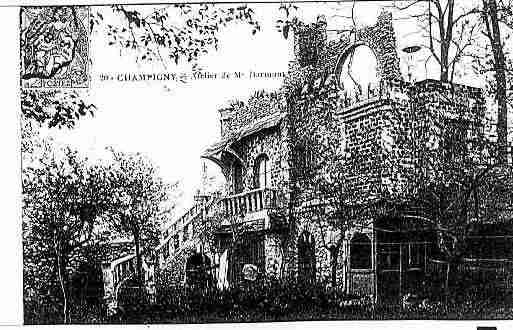 Ville de CHAMPIGNYSURMARNE Carte postale ancienne