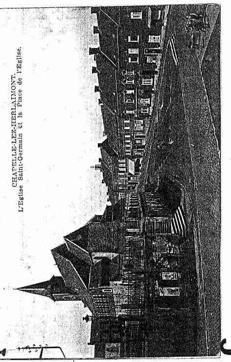 Ville de CHAPELLEHERLAIMONT Carte postale ancienne
