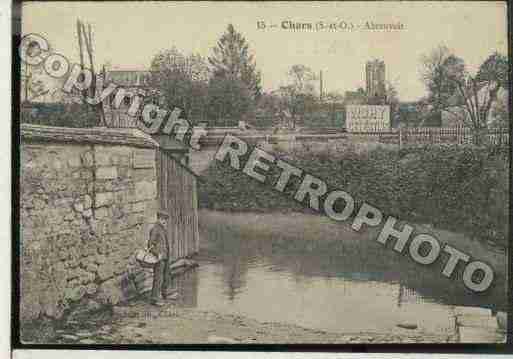 Ville de CHARS Carte postale ancienne