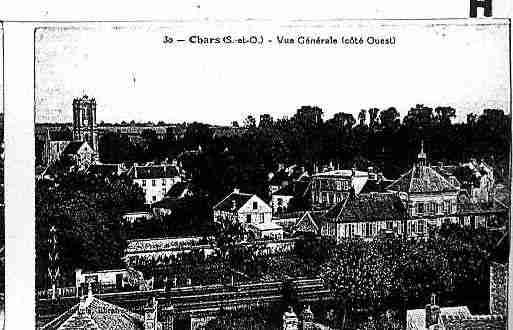 Ville de CHARS Carte postale ancienne