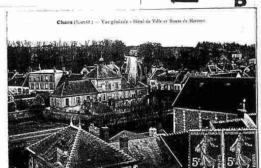 Ville de CHARS Carte postale ancienne