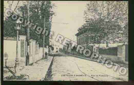 Ville de CHATILLON Carte postale ancienne