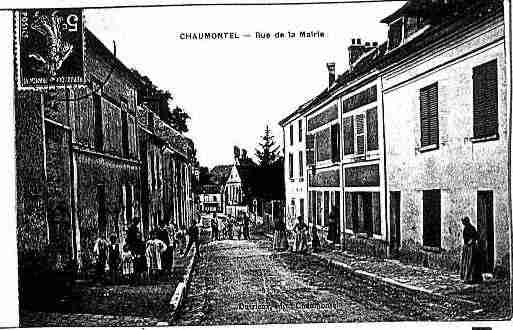 Ville de CHAUMONTEL Carte postale ancienne