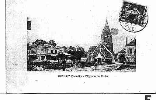 Ville de CHAUSSY Carte postale ancienne Ville de CHAUSSY Carte postale ancienne