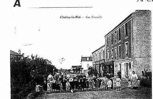 Ville de CHOISYLEROI Carte postale ancienne