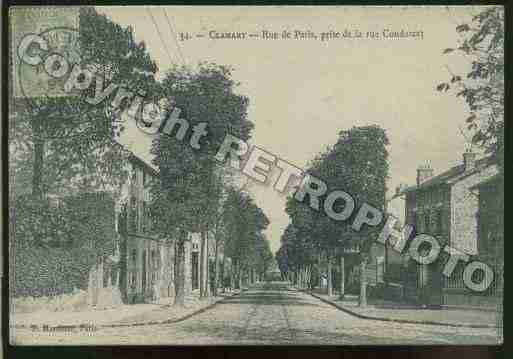 Ville de CLAMART Carte postale ancienne