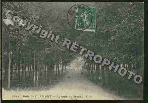 Ville de CLAMART Carte postale ancienne