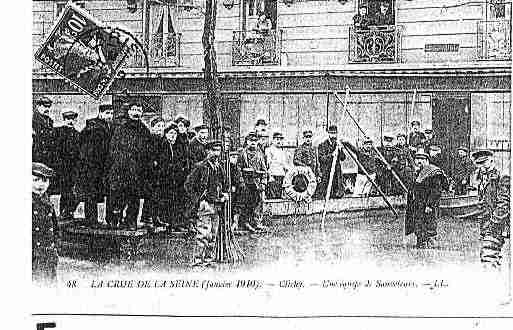 Ville de CLICHY Carte postale ancienne