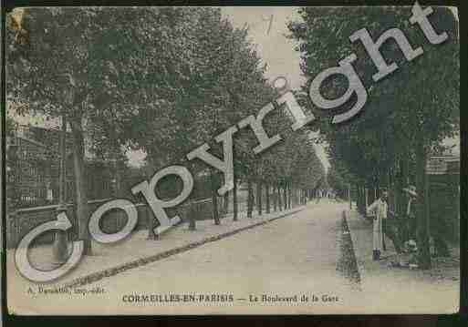 Ville de CORMEILLESENPARISIS Carte postale ancienne