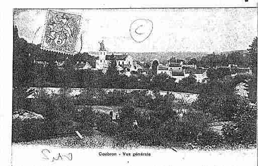 Ville de COUBRON Carte postale ancienne