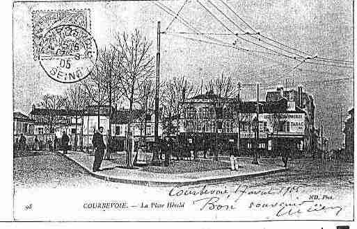 Ville de COURBEVOIE Carte postale ancienne