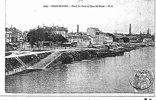 Ville de COURBEVOIE Carte postale ancienne