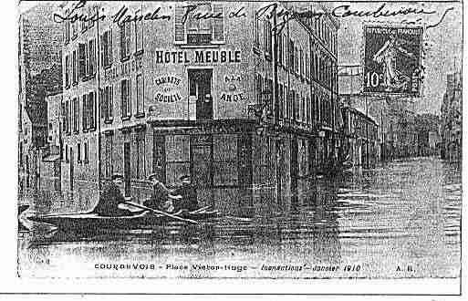 Ville de COURBEVOIE Carte postale ancienne