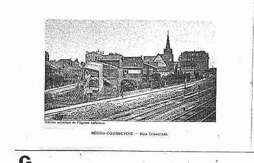 Ville de COURBEVOIE Carte postale ancienne Ville de COURBEVOIE Carte postale ancienne