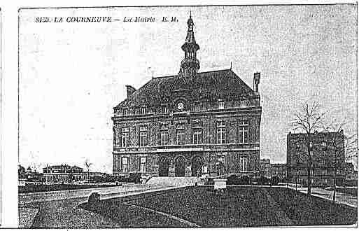 Ville de COURNEUVE(LA) Carte postale ancienne