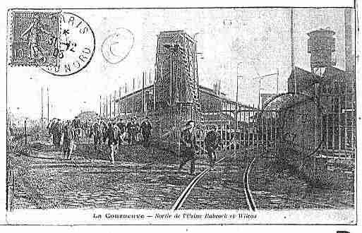 Ville de COURNEUVE(LA) Carte postale ancienne