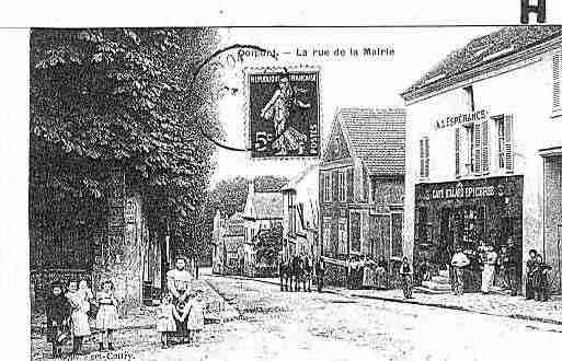 Ville de DOMONT Carte postale ancienne