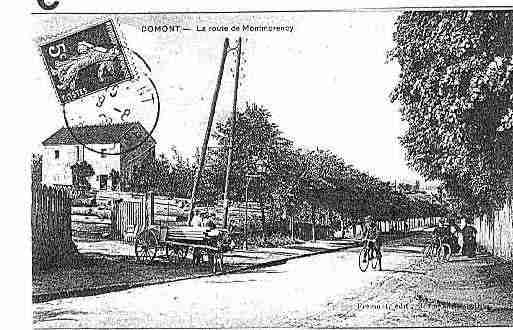 Ville de DOMONT Carte postale ancienne