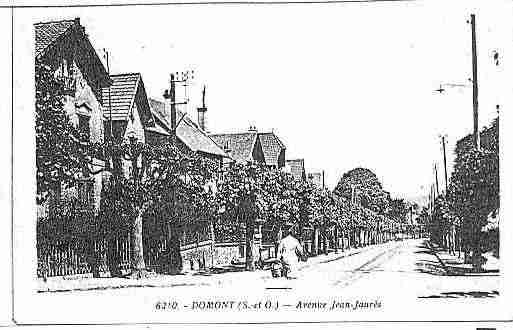 Ville de DOMONT Carte postale ancienne