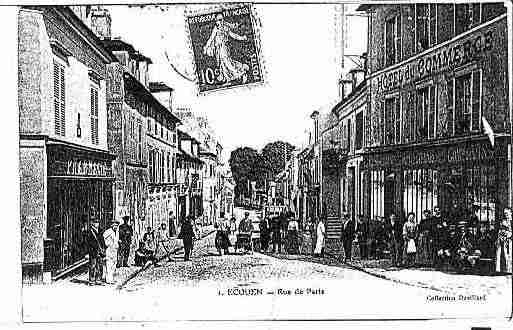 Ville de ECOUEN Carte postale ancienne