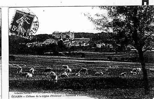 Ville de ECOUEN Carte postale ancienne