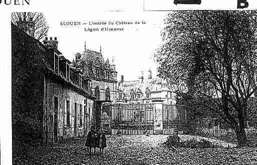 Ville de ECOUEN Carte postale ancienne