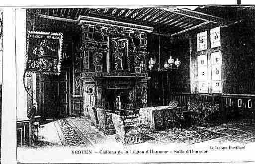 Ville de ECOUEN Carte postale ancienne