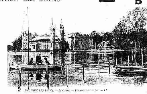 Ville de ENGHIENLESBAINS Carte postale ancienne