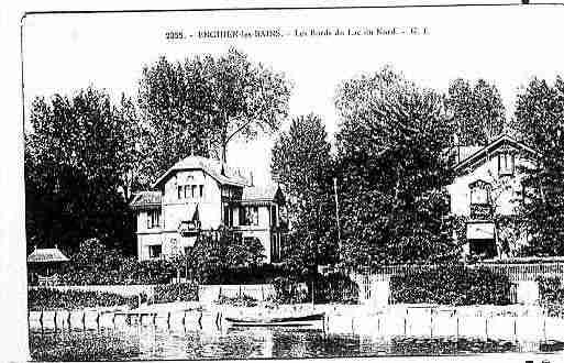 Ville de ENGHIENLESBAINS Carte postale ancienne