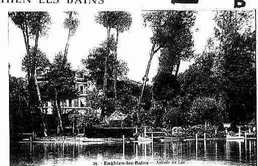 Ville de ENGHIENLESBAINS Carte postale ancienne